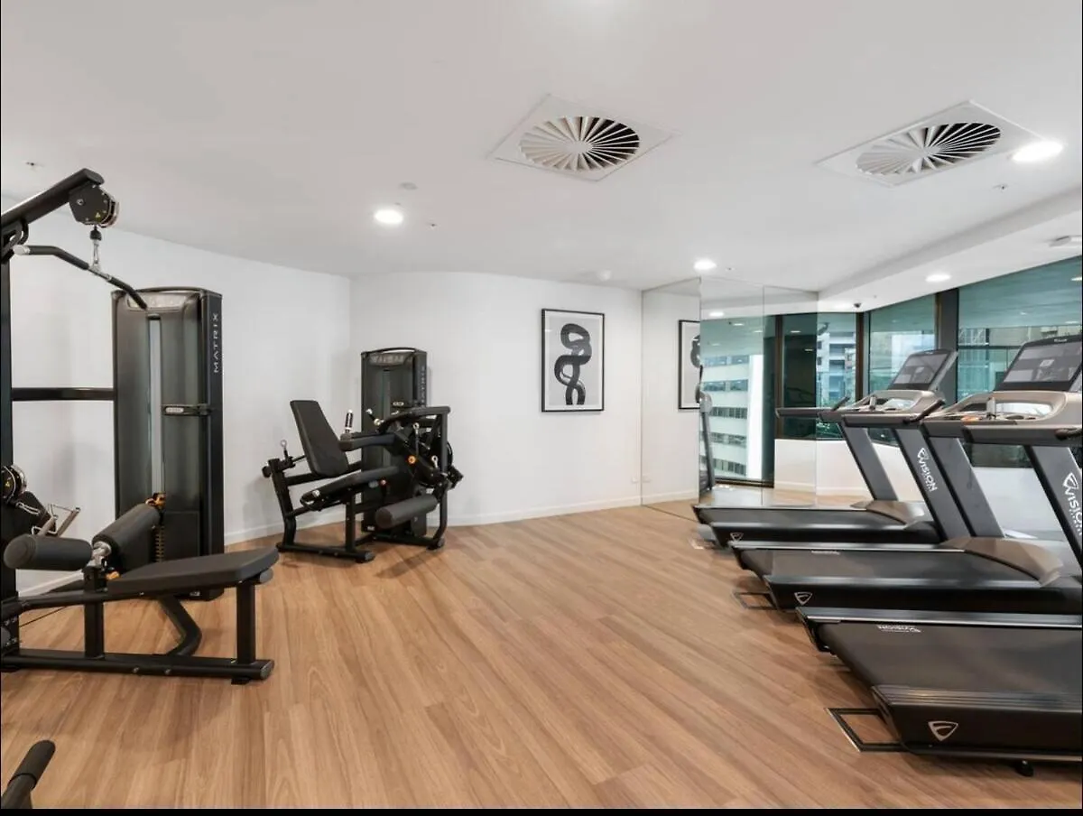 Queens Wharf One Bedroom Apartment 브리즈번 오스트레일리아